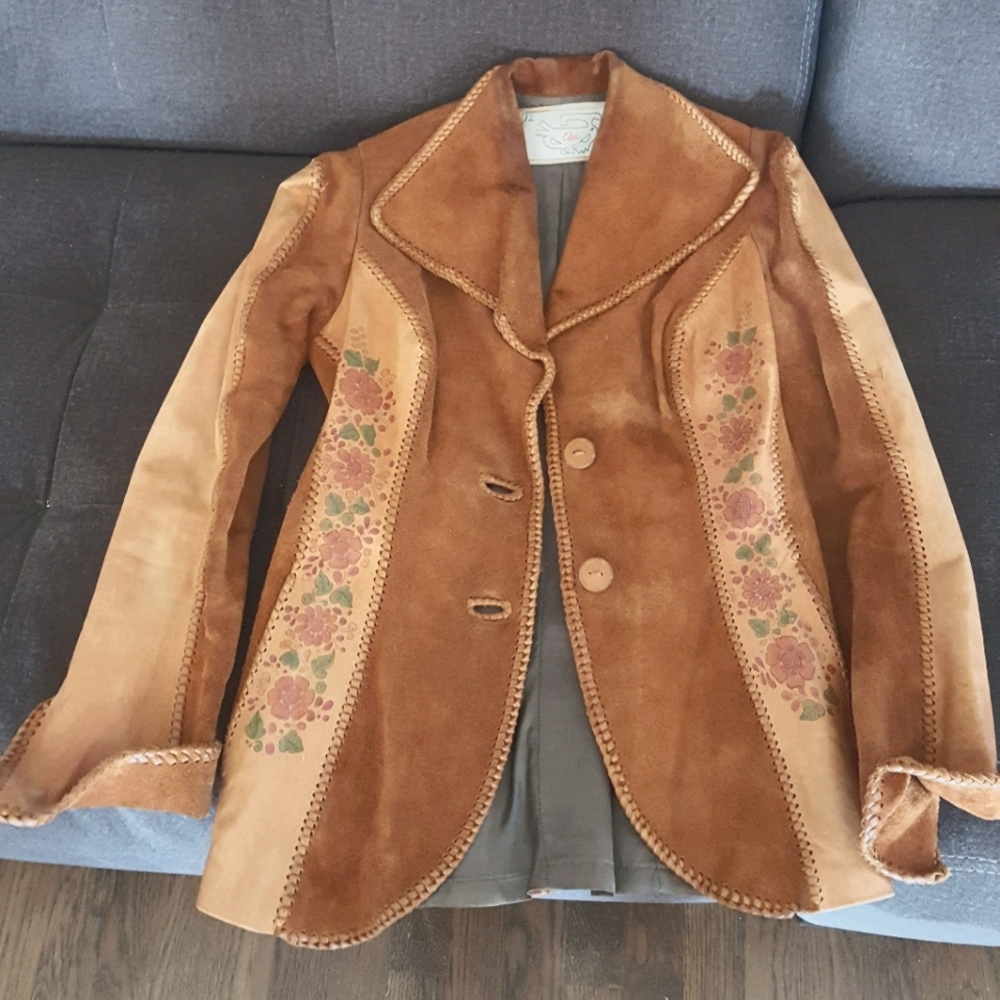 Vintage Char leather jacket